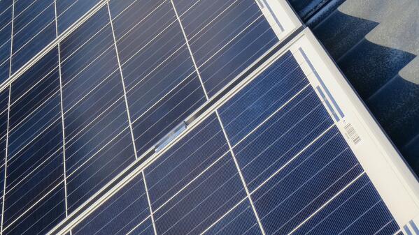 Multi-solceller på tak