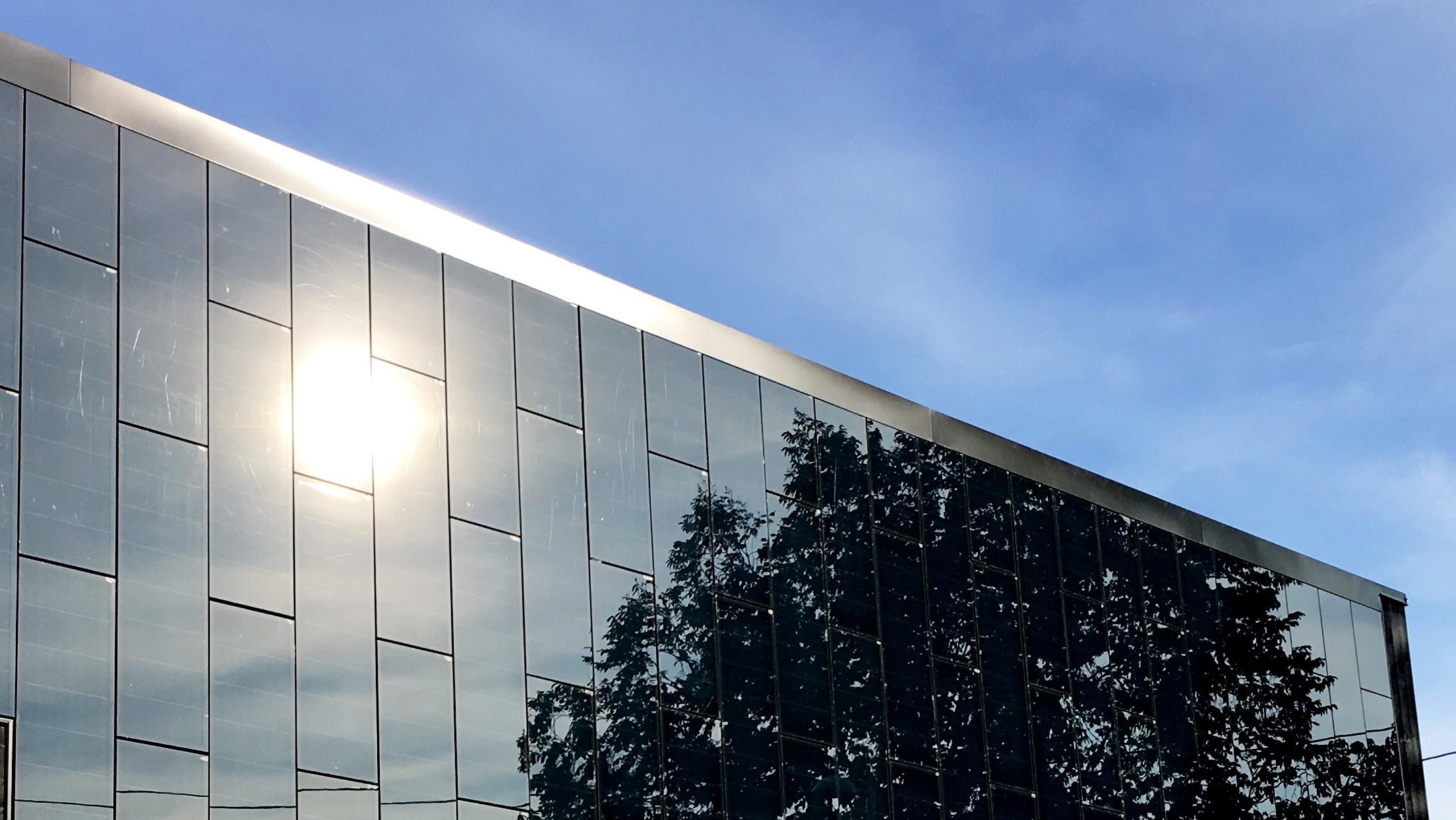 Tynnfilm solceller i fasade