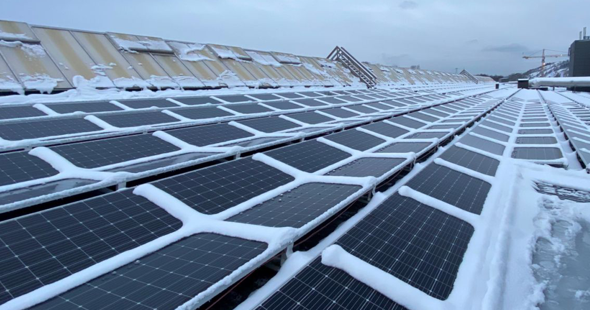Hvor mye solenergi kan jeg få fra taket?